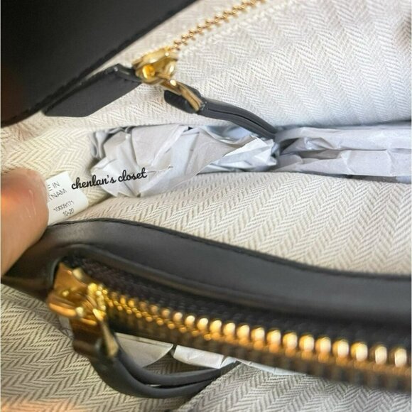 🔥NeW! Tory Burch Kira Embroidered Velvet Convertible Shoulder Bag - Picture 10 of 11